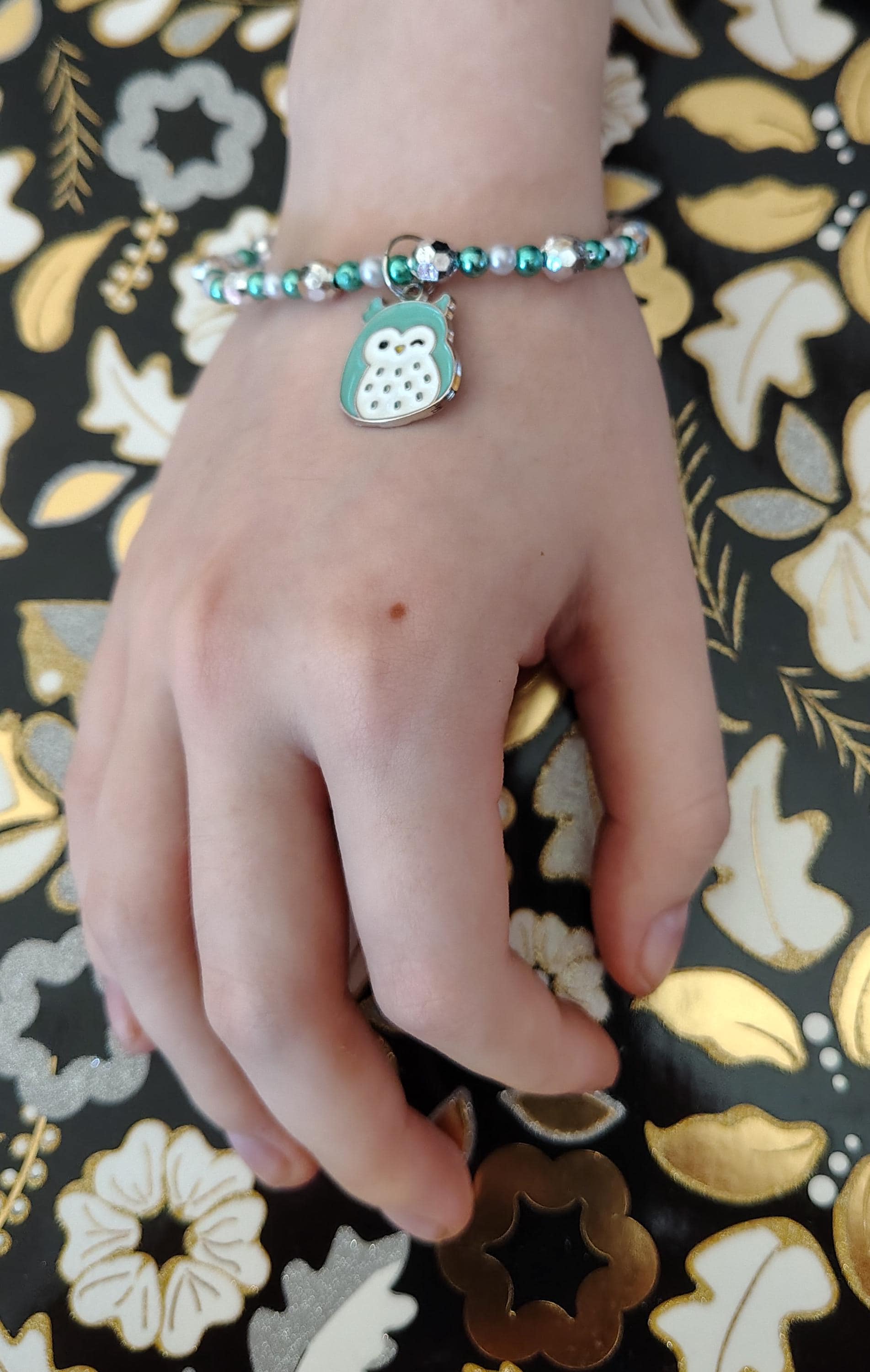 Hoot Owl Beaded Bracelet - Thumbnail 3