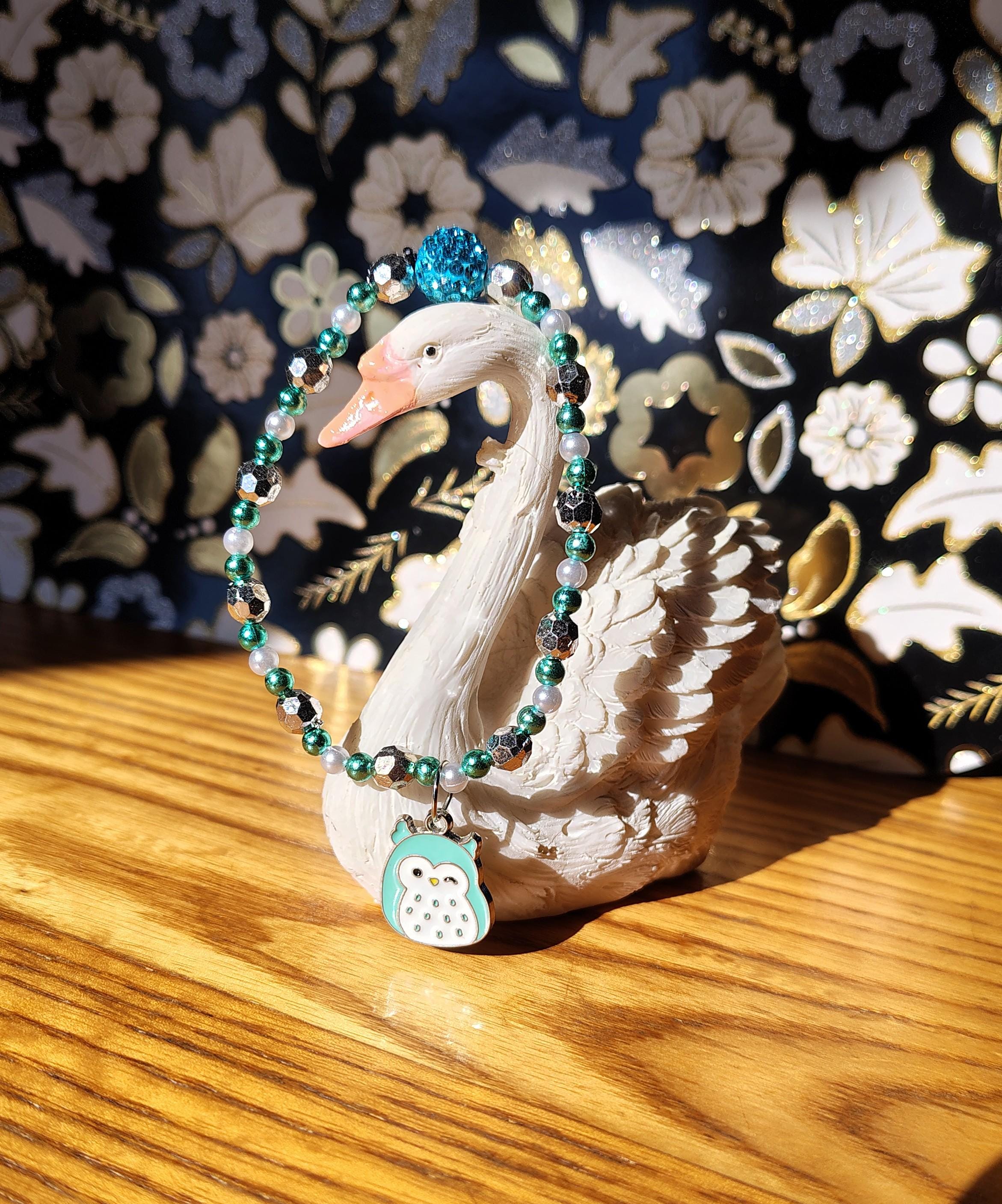 Hoot Owl Beaded Bracelet