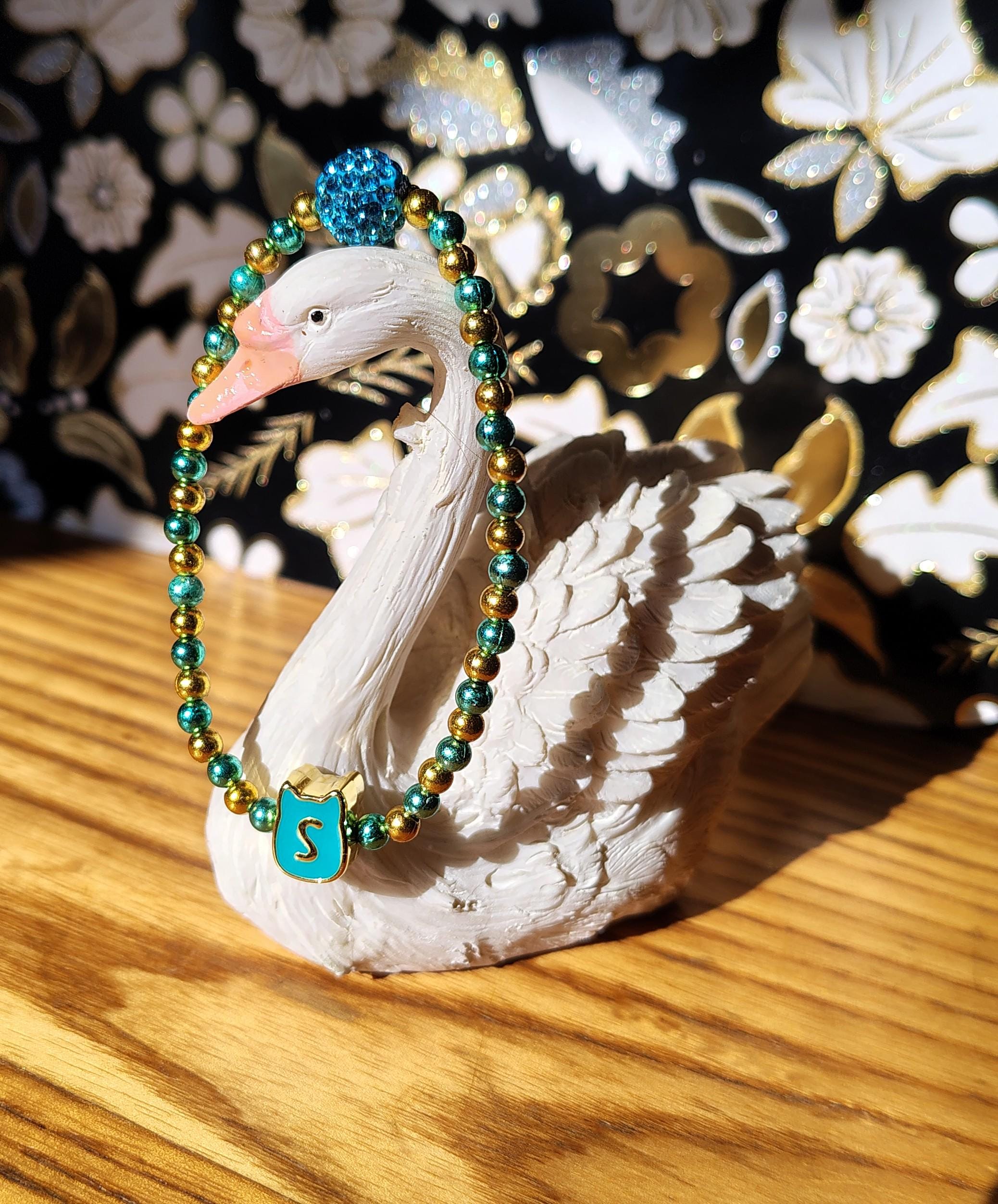 Cute Cat Beaded Bracelet
