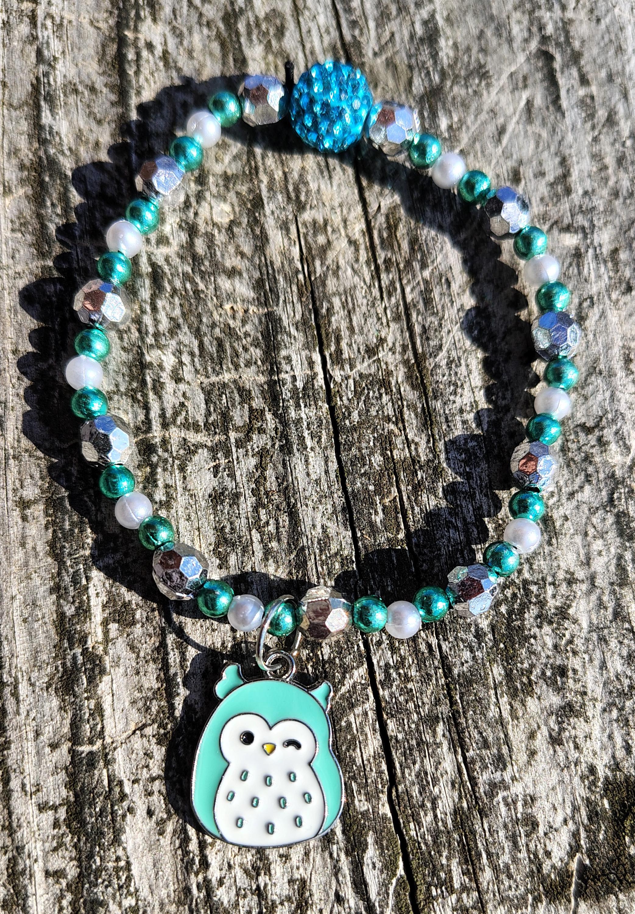 Hoot Owl Beaded Bracelet - Thumbnail 2
