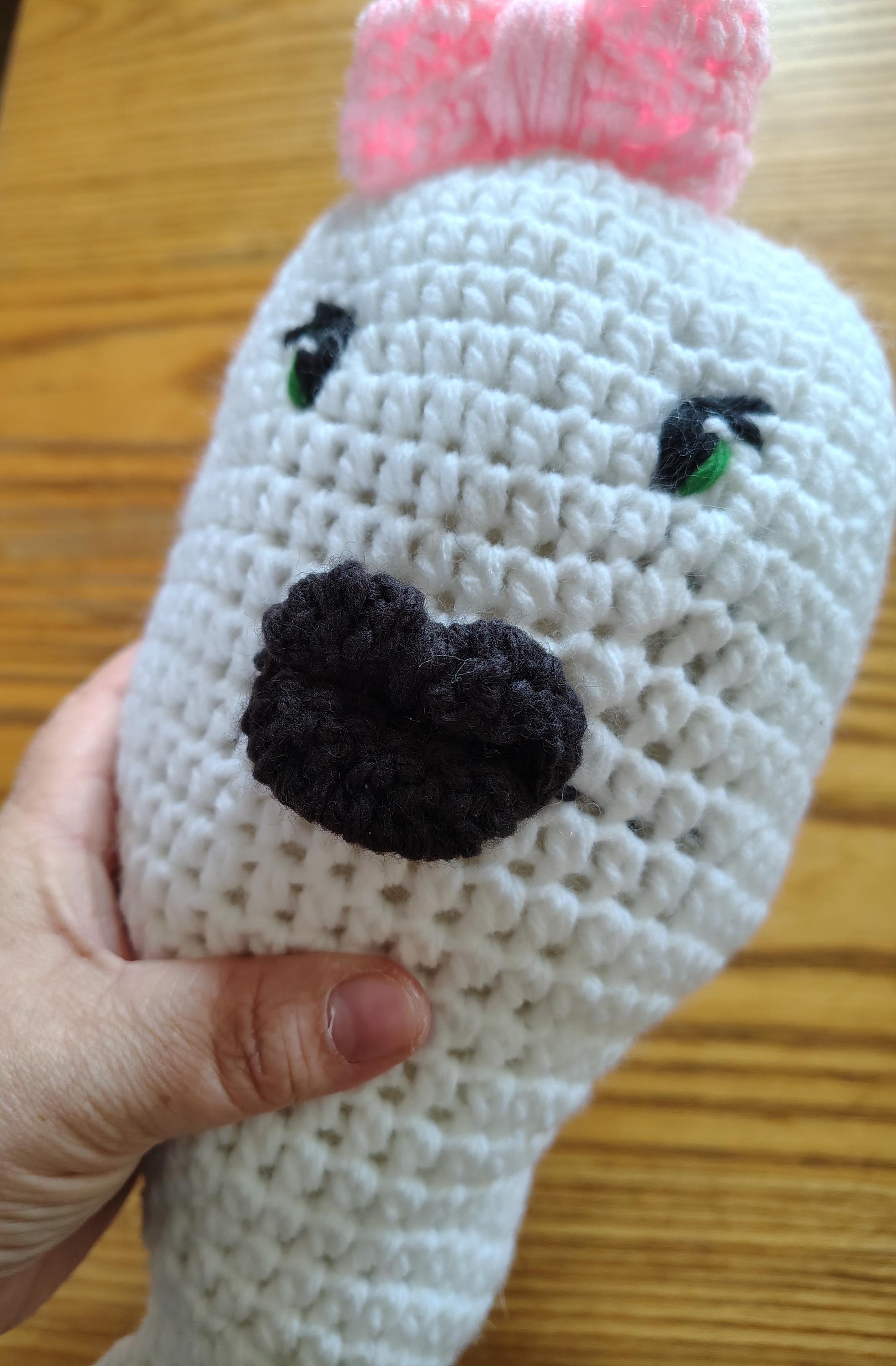 Hanging Ghost Amigarumi - Thumbnail 5