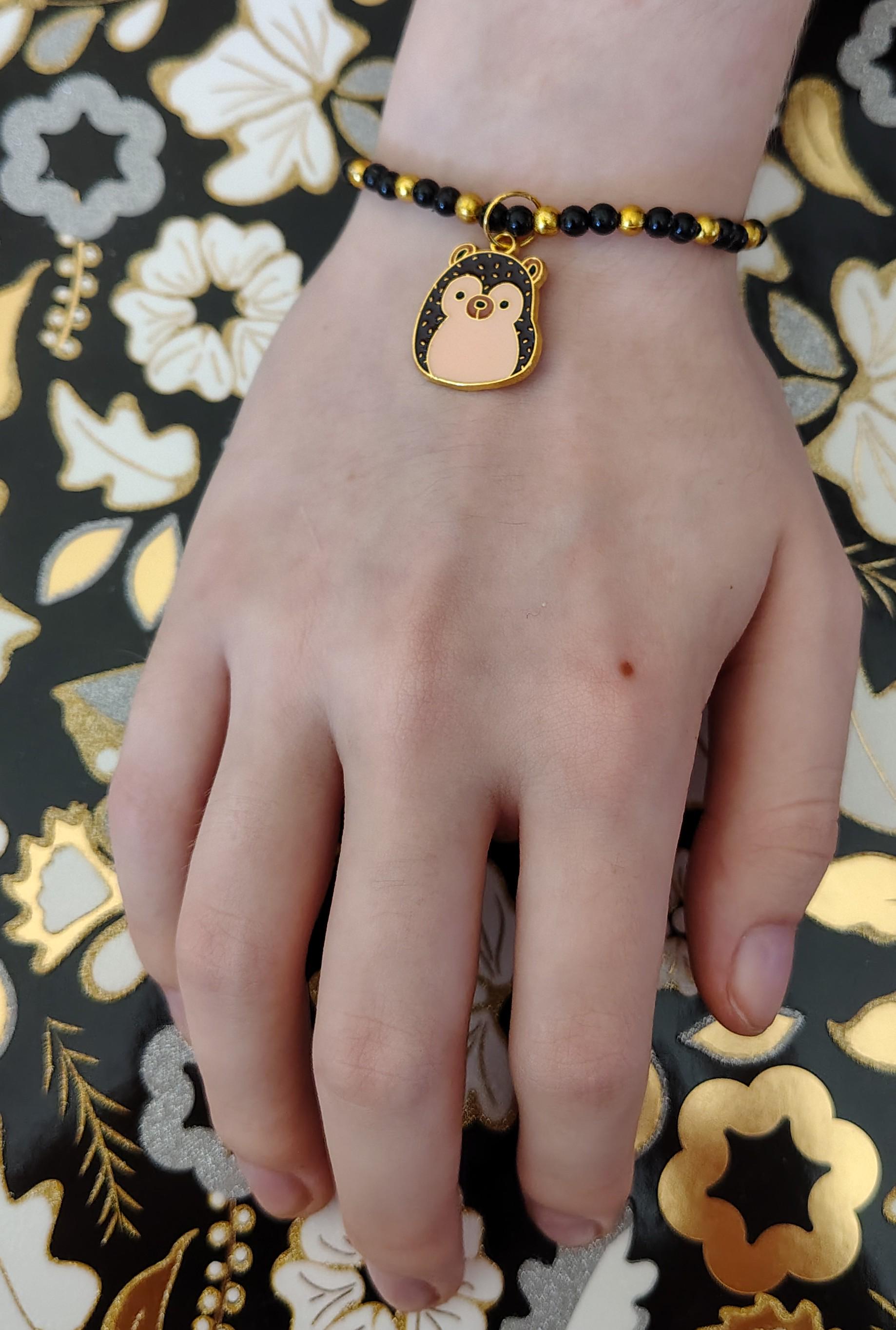 Chubby Bear Beaded Bracelet - Thumbnail 2