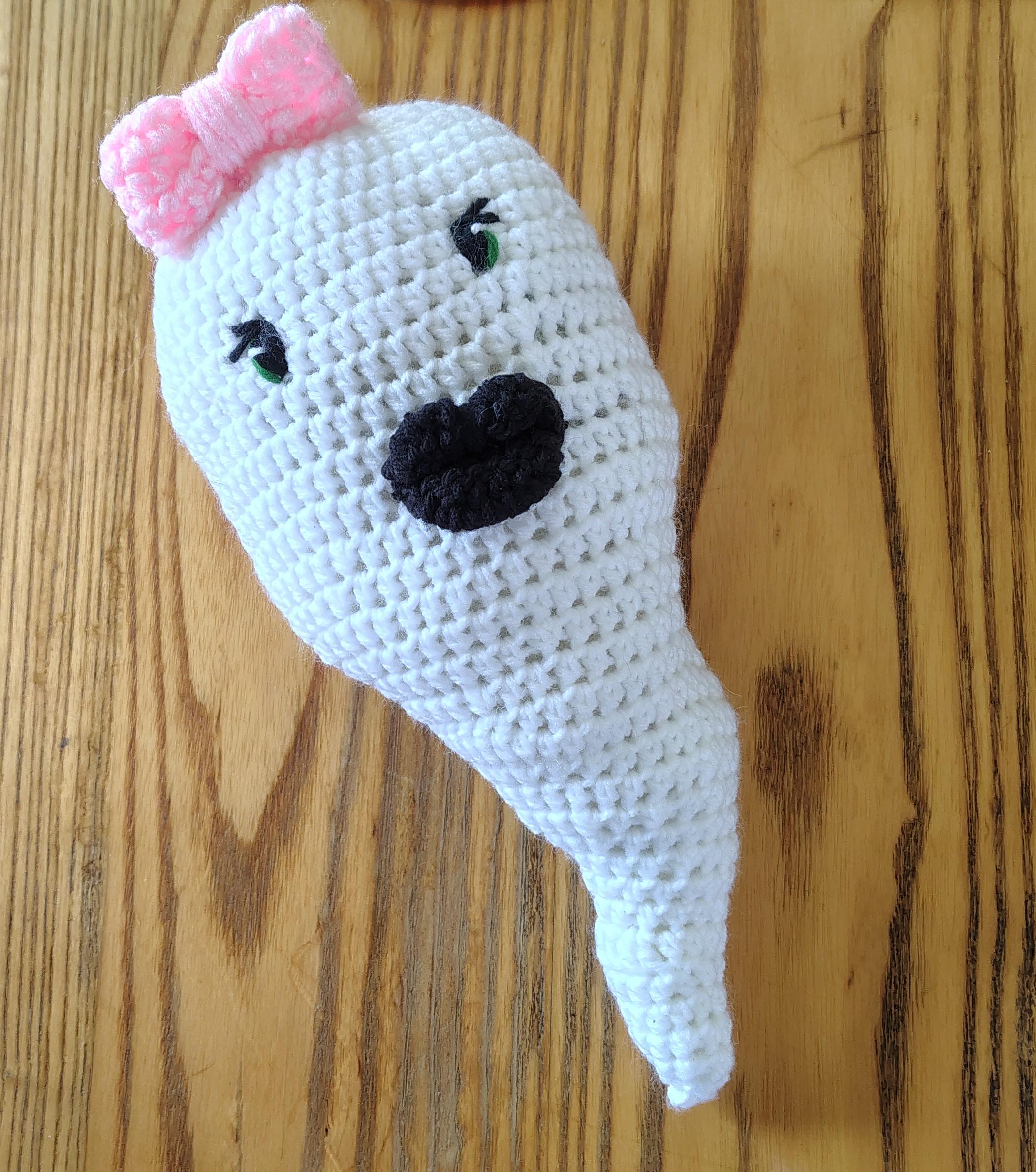 Hanging Ghost Amigarumi