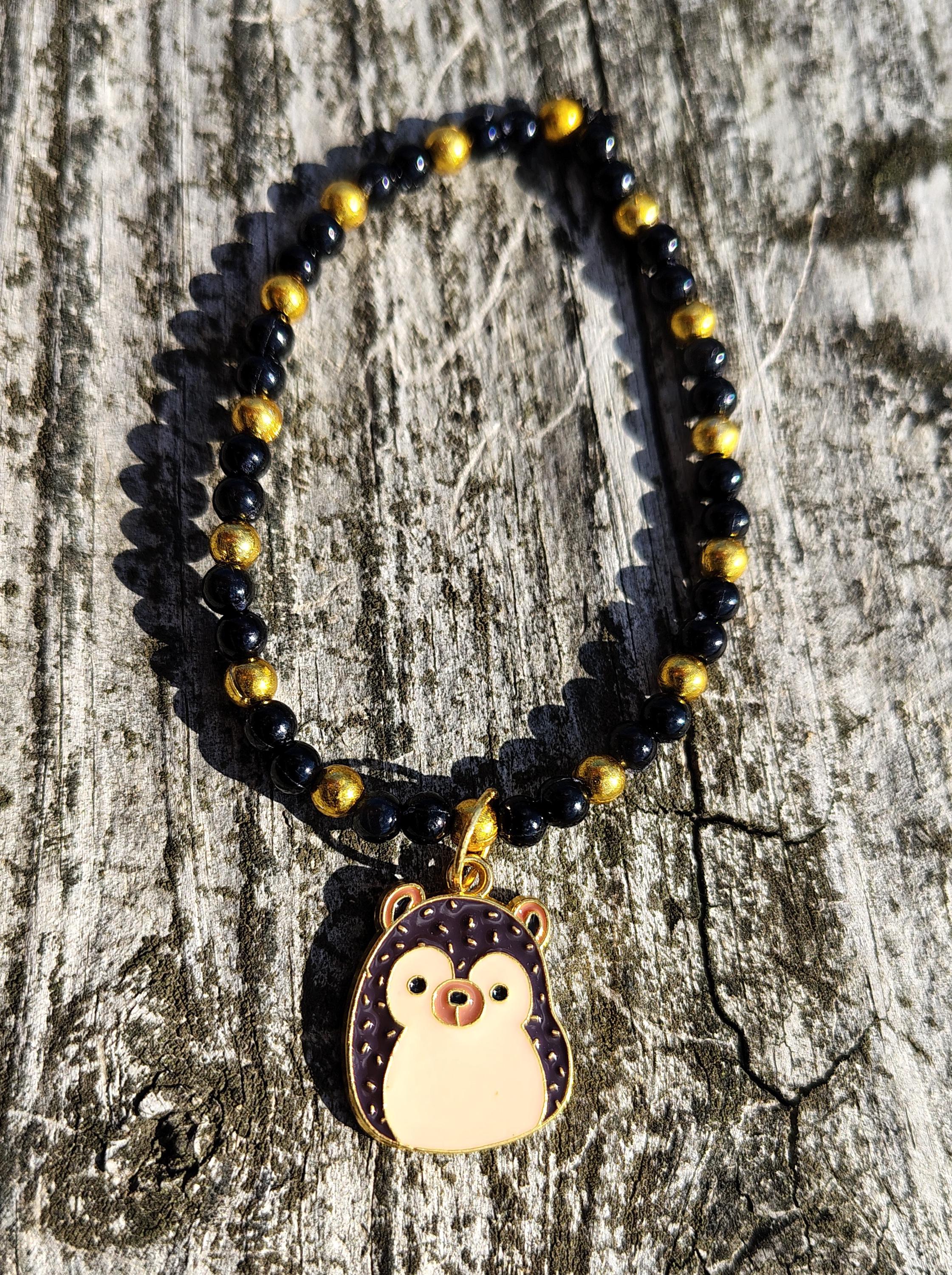Chubby Bear Beaded Bracelet - Thumbnail 3