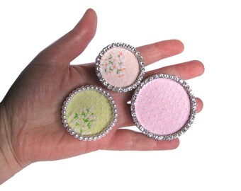 Pastel Handmade Brooches