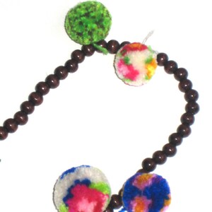 Cute Pom Pom Necklace image 5