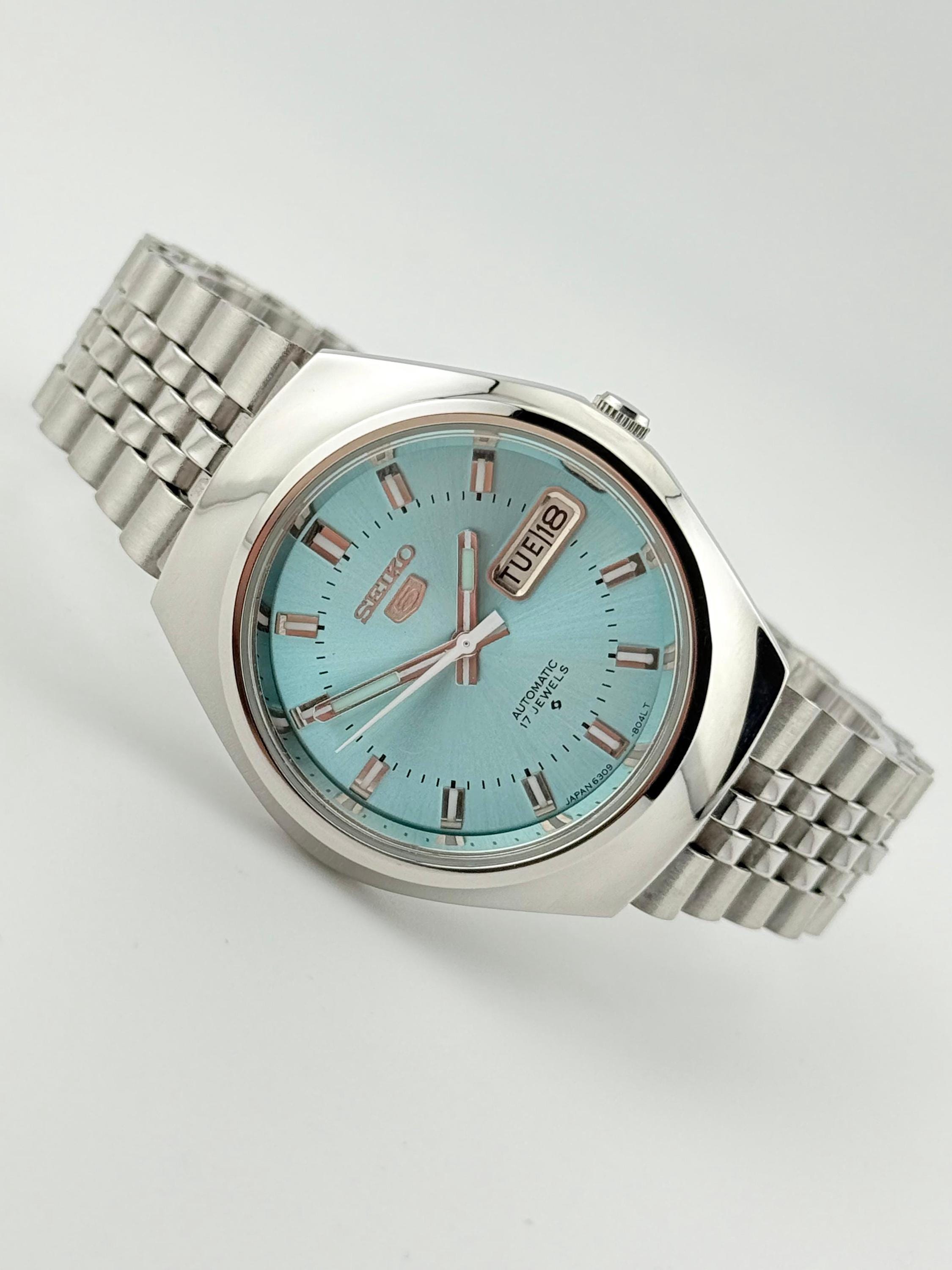 ヴィンテージ セイコー5 自動巻き メンズウォッチ 6309 ブルーダイヤル ヴィンテージ セイコー5 自動巻き ブルーダイヤル メンズ腕時計 - Etsy