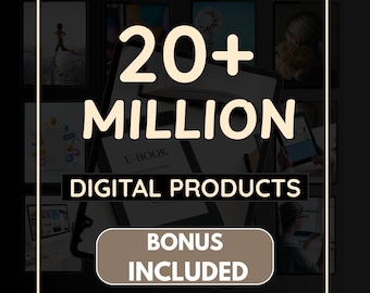 20+ MillionUltimate PLR MRR Bundle Ideal for Passive Income, Plr, Mrr, Digital Products, Master Resell Rights, All our PLR Digital Products