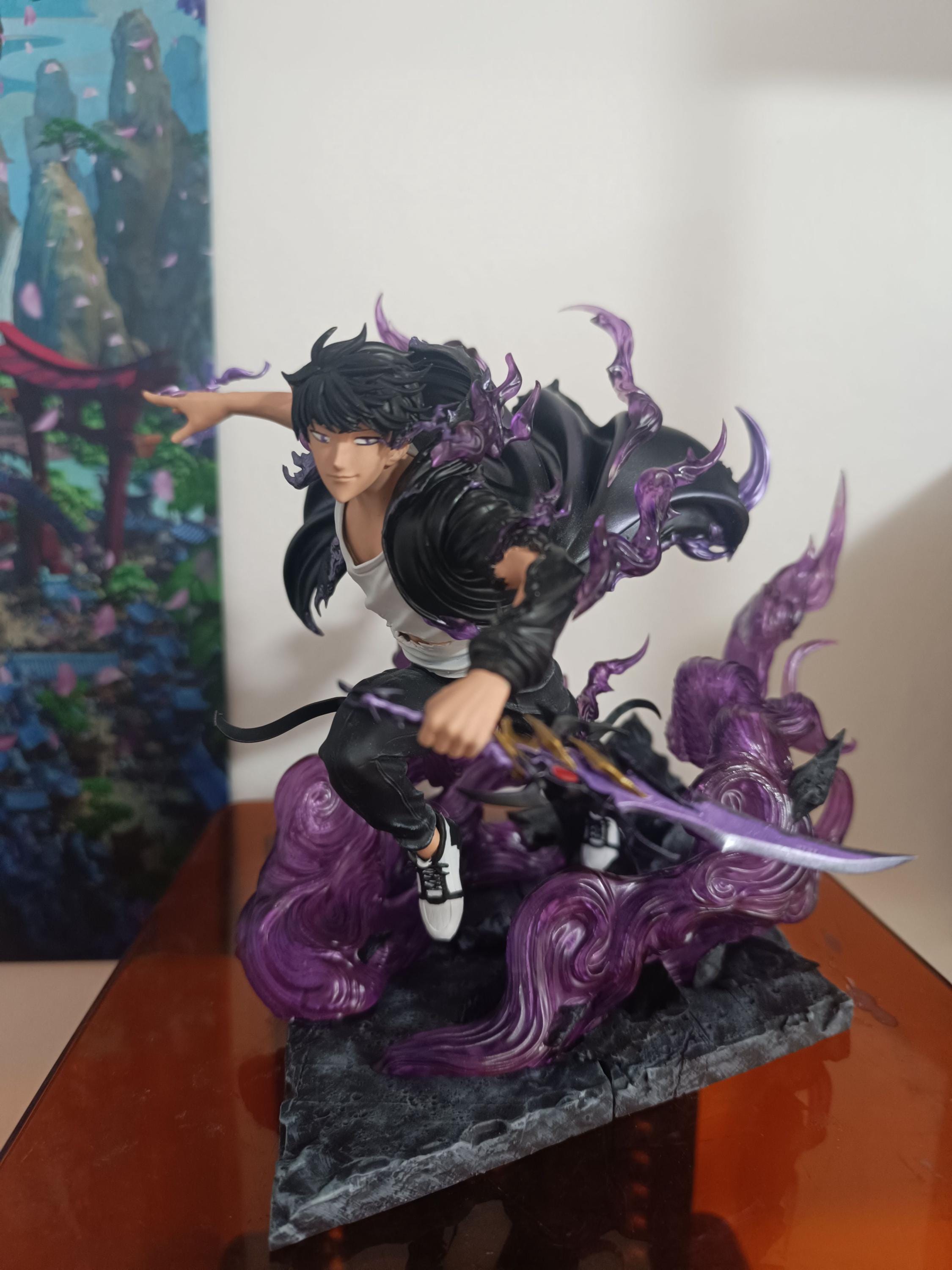 アニメ風レジンランプ ソン・ジンウ（ソロレベリング） アニメ風レジン