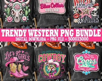 Western Png Bundle, Cowgirl Sublimation Designs, Bull Skull Bow Png , Mountain Beer Label, Rodeo Shirt PNG, Digital Download PNG