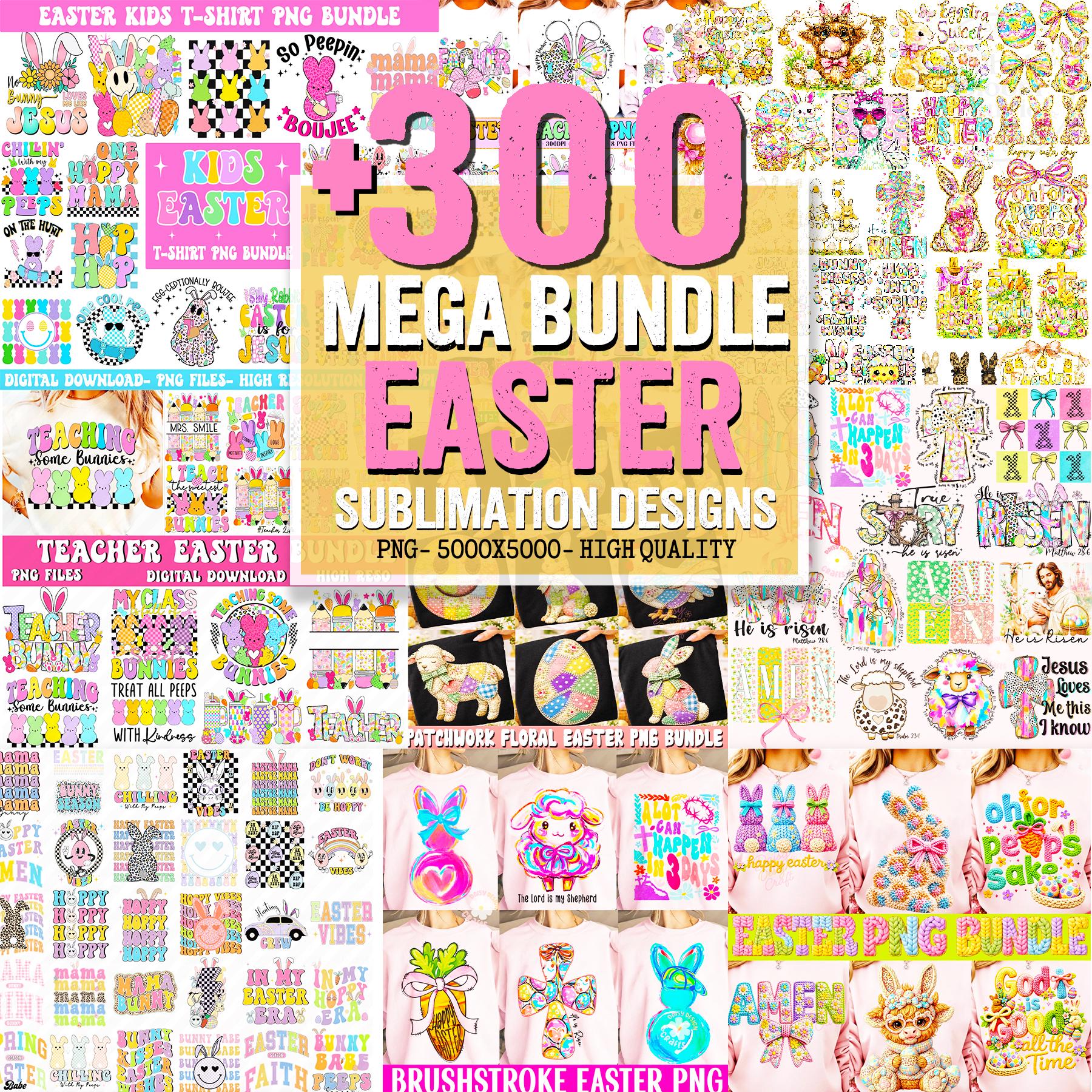 1200+ Holiday PNG Mega Bundle, Valentines St Patricks Easter Mardi Gras ...