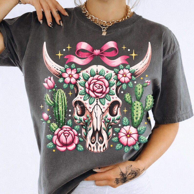 Bundle Western Png, dessins de sublimation de cow-girl, tête de mort de taureau noeud Png, étiquette de bière de montagne, chemise de rodéo PNG, téléchargement numérique PNG image 12