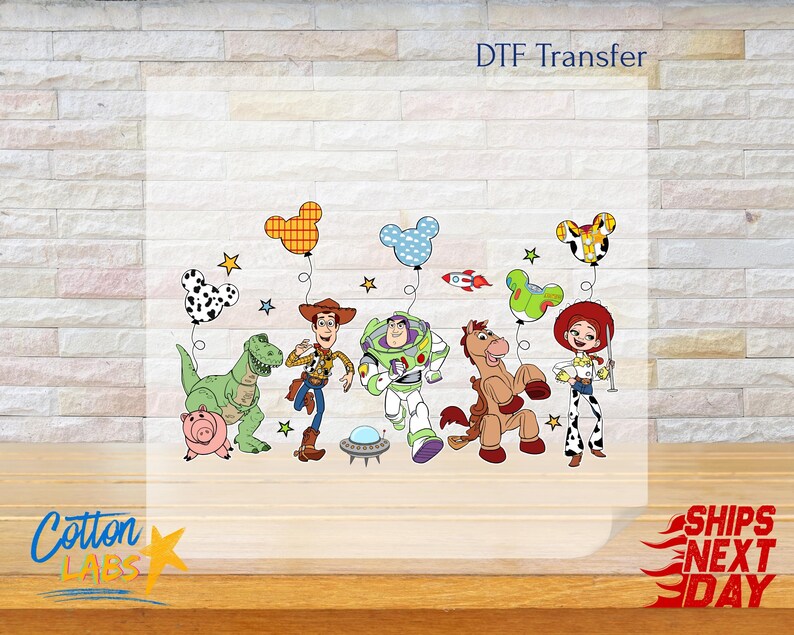 Comfort Colors® Disney Toy Story Balloons T-Shirt, Disney World Toy Story Shirt, Toy Story Disney Family Tee image 9