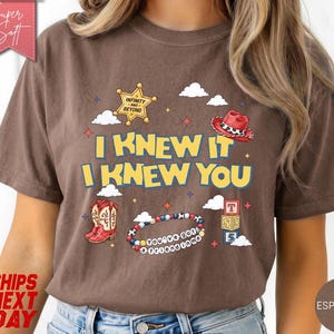 I Knew It I Knew You T-Shirt, Friendship Bracelet Tee, Western Cowgirl Graphic Shirt image 11