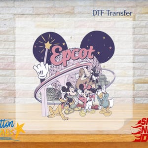 Retro Disney Epcot T-Shirt, Mickey & Friends Shirt, Epcot World Tour Retro Park Shirt, Walt Disney World Vacation Tee image 16