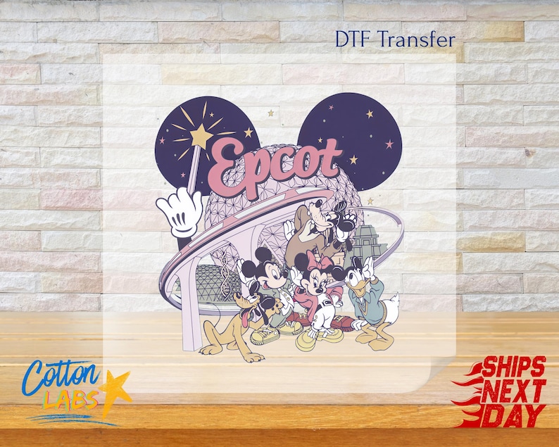Retro Disney Epcot T-Shirt, Mickey & Friends Shirt, Epcot World Tour Retro Park Shirt, Walt Disney World Vacation Tee image 16
