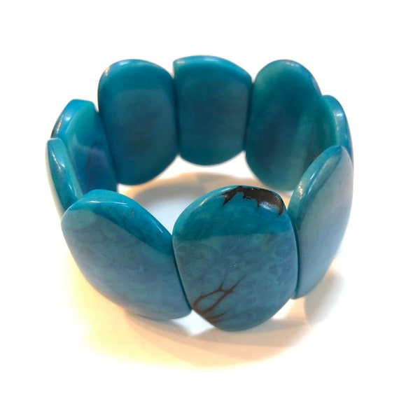 Tagua Nut Bracelet - Eco-friendly Jewelry- Boho