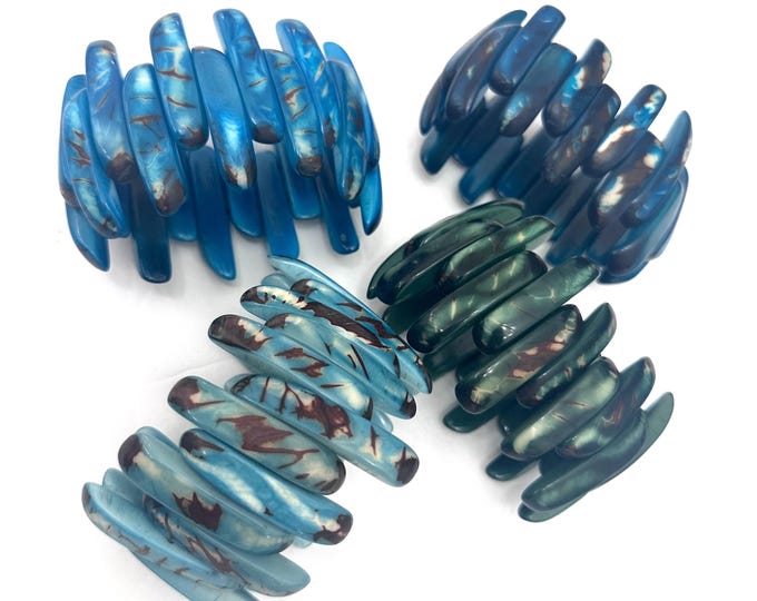 Tagua Bracelet - Eco-friendly Jewelry- Eco-Fashion- Boho Style/ Bohemian/ Folk