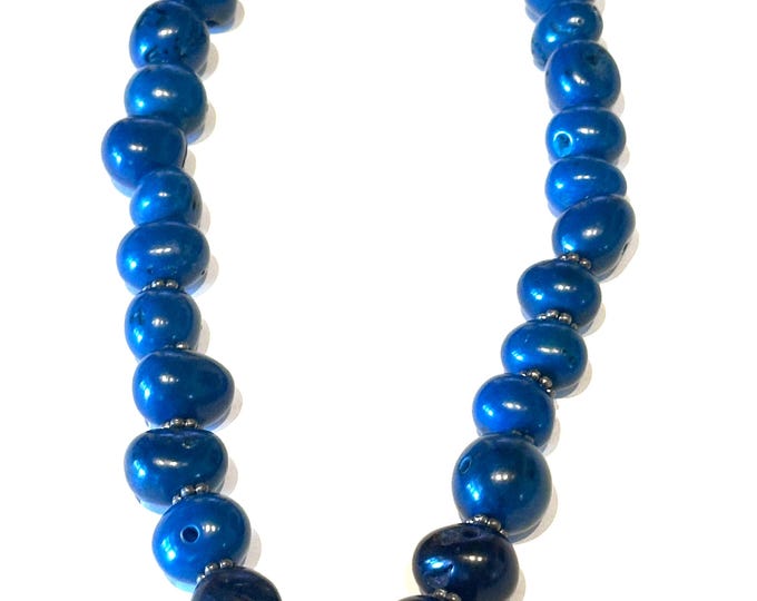 Bombona Seeds Necklace - Boho - Bohemian- Eco-Friendly, Statement Necklace