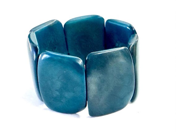 Tagua Bracelet - Eco-friendly Jewelry- Eco-Fashion- Boho Style/ Bohemian/ Folk
