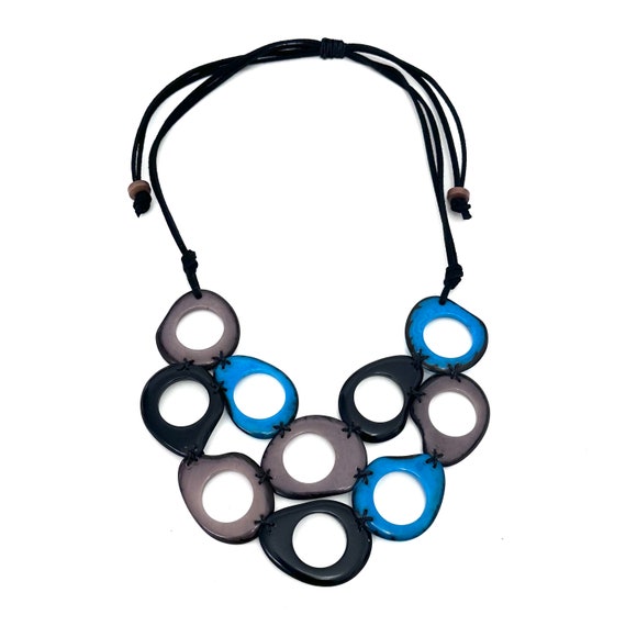 Tagua Nut Necklace/ Vegetable Ivory/ Eco-Friendly Jewelry, Sustainable Fashion