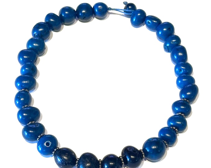 Bombona Seeds Necklace - Boho - Bohemian- Eco-Friendly, Statement Necklace