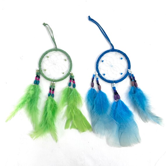 3" Small Multicolored Dreamcatcher (Choose color)