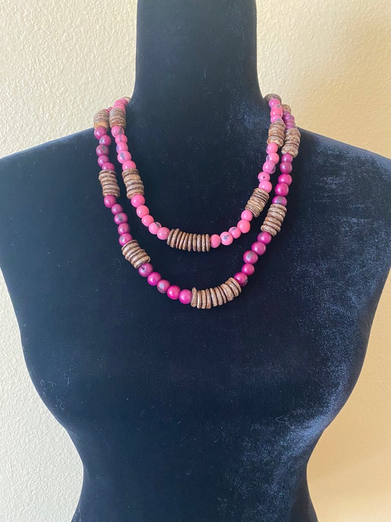 Rain Forest Seed Adjustable Necklace (Choose color) Eco-Friendly, Eco-Fashion