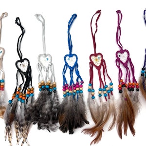 Heart Shaped Small Dream-Catcher| Choose Color| Small Dreamcatcher
