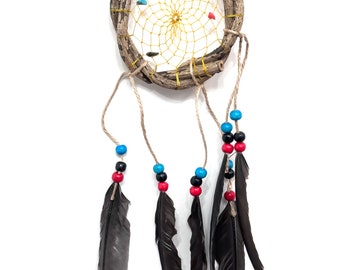 3.5” Handmade Dreamcatcher| Native American Culture| Tribal Accessories