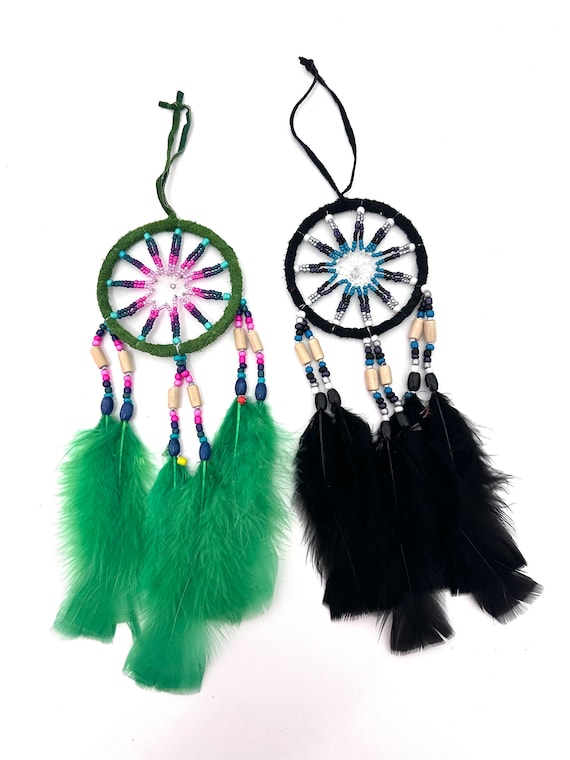 3" Small Multicolored Dreamcatcher (Choose color)