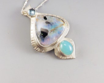 Moonstone Sterling Silver Necklace