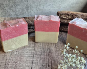 Sapone fatto a mano profumato allo zucchero con burro di karité, 8 oz