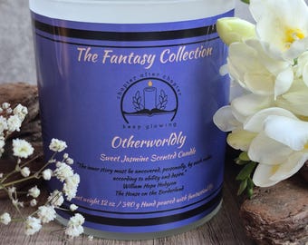 Vela perfumada de jazmín dulce, colección Fantasy, 340 g
