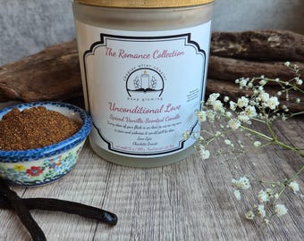 Świeca zapachowa Spiced Vanilla, kolekcja The Romance, 12 uncji / 340 g