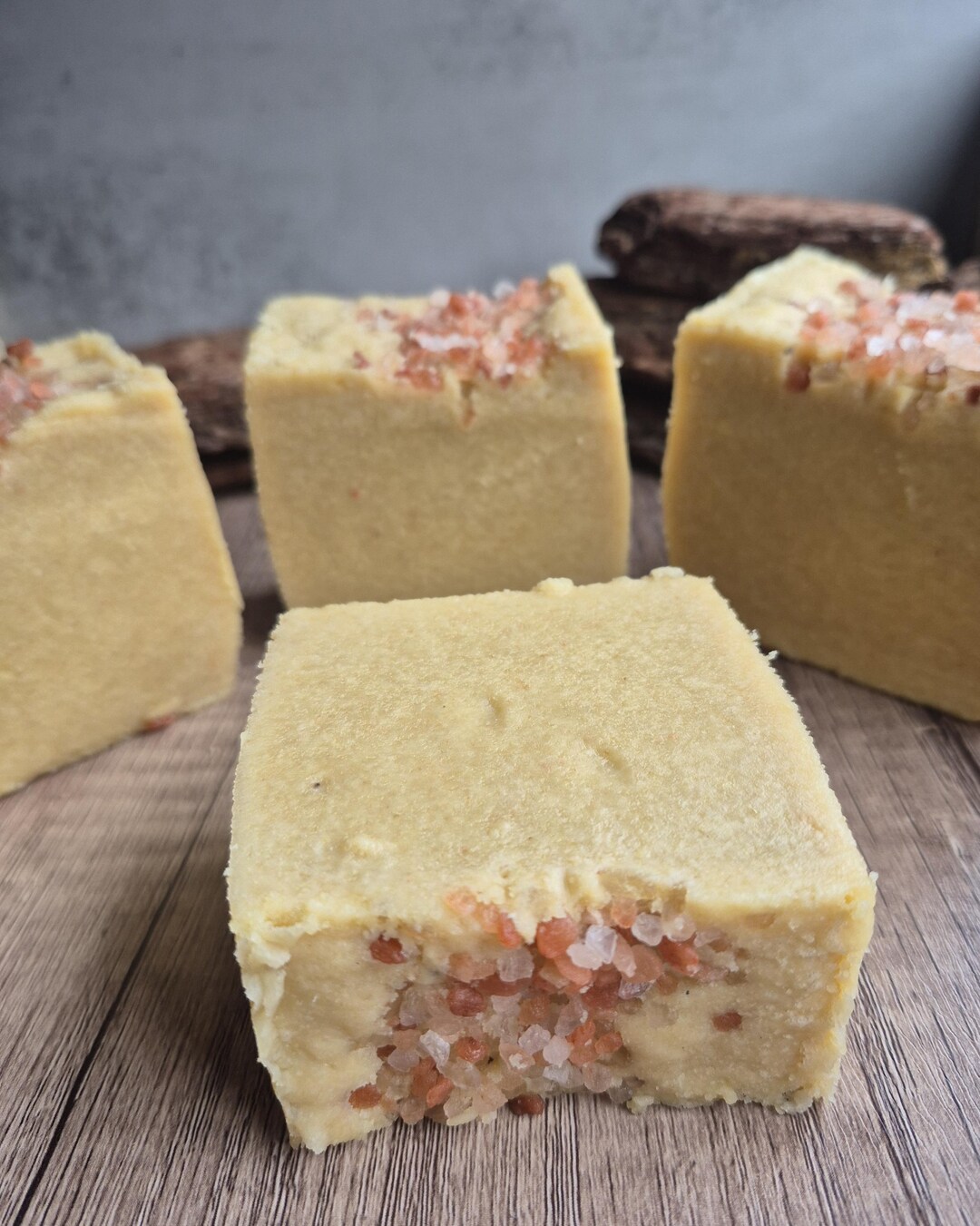 Handmade Pink Himalayan Salt Soap, French Pink Clay Detox Bar - Etsy