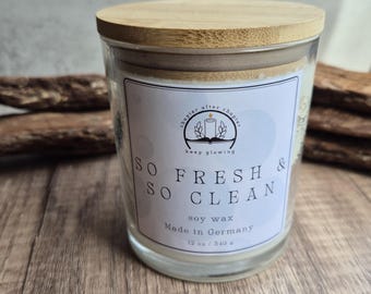 Świeca zapachowa Fresh Linen, różne rozmiary
