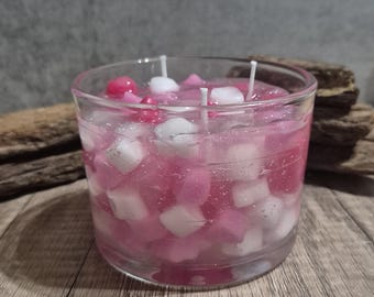 Świeca zapachowa Heart Floral and Vanilla, 14 uncji