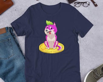 Grappig T-shirtontwerp voor gekke hond 84 | Uniseks Bella Canvas 3001