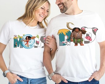 Moana Family Trip Shirts | Matching Disney Tees for Mom, Dad & Kids