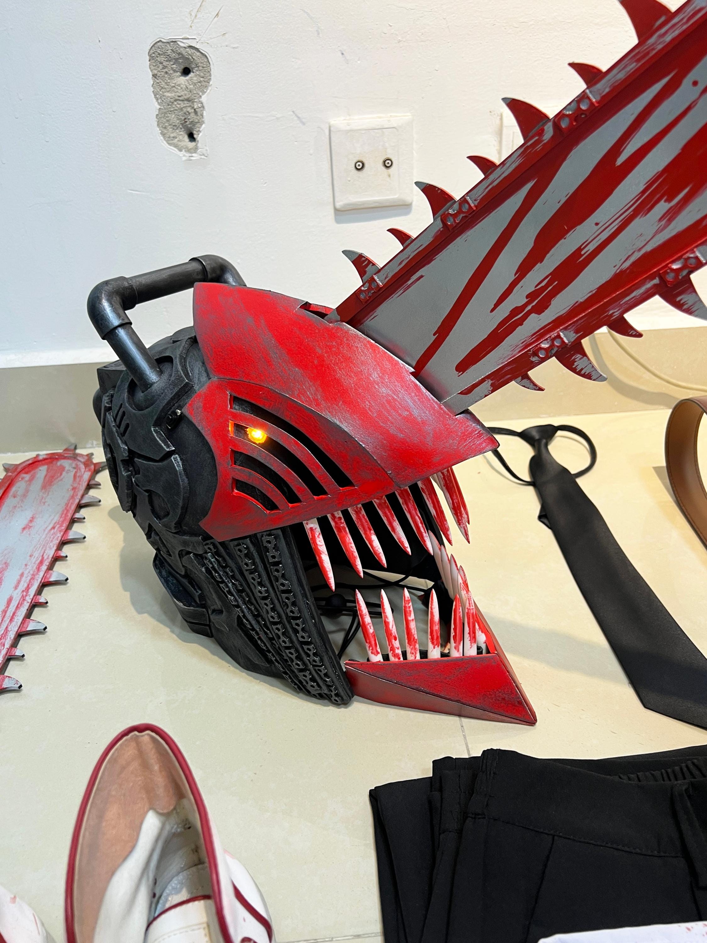 チェンソーマン レゼ コスプレ ヘルメットのみ オーダーメイド