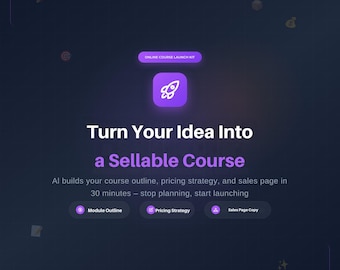 Course Creator Business Toolkit | Curriculum Planning + Pricing Strategy + Launch System | Instant Download