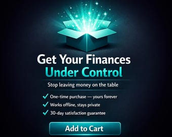 Freelancer Finance AI Toolkit | Expense Tracking + Invoice Management + Tax Prep System | Instant Download