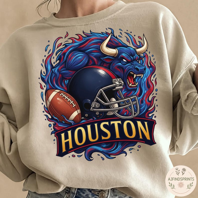 Digital football clipart pack, transparent PNGs for game day shirts and gifts