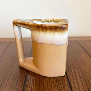 Vintage Rodolfo Padilla Pottery Mug | Handmade Mexican Drip Glaze Coffee Cup