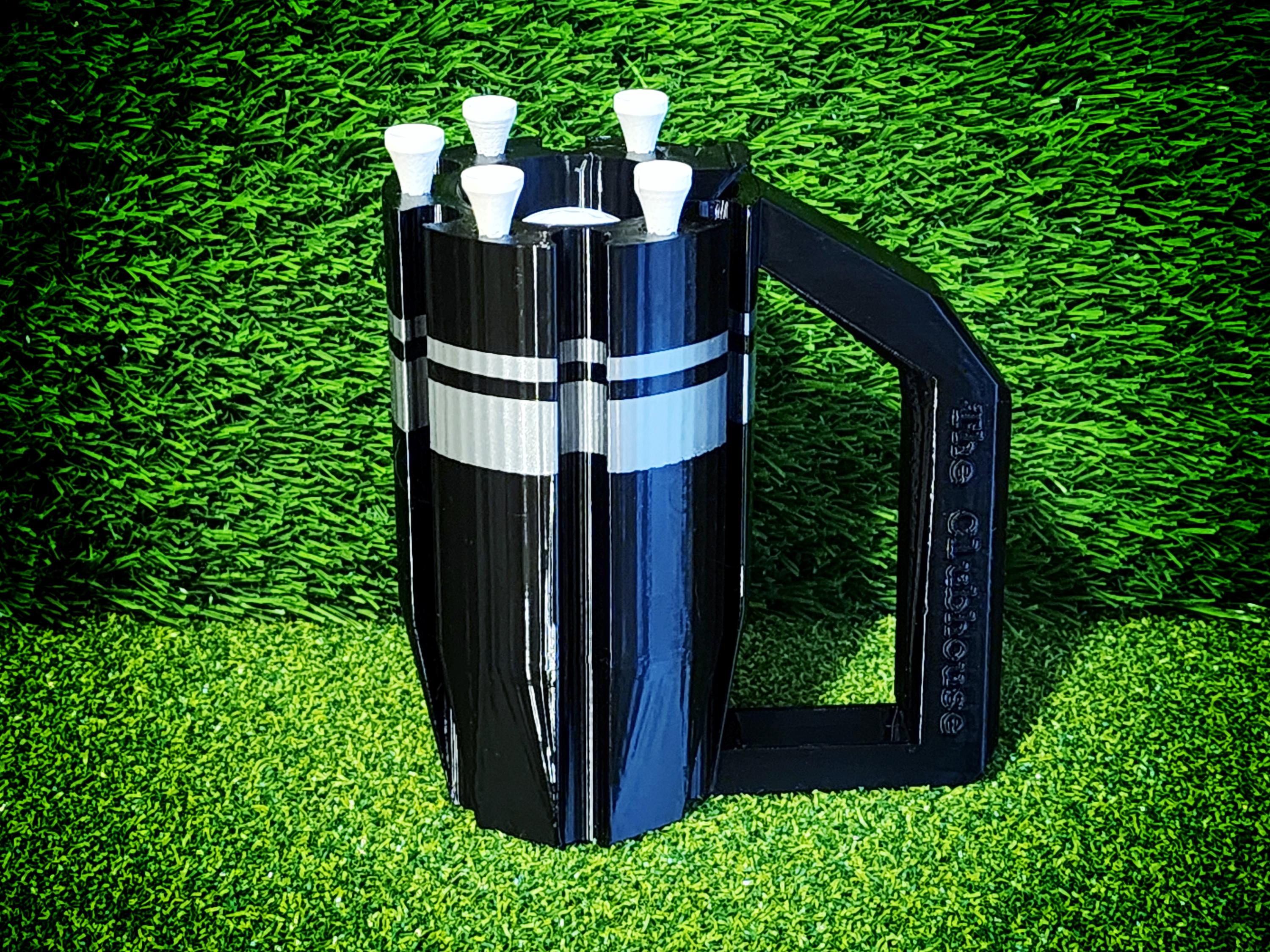 Golf Bag Alternative - Minimalist Golfing Accessories Holder for