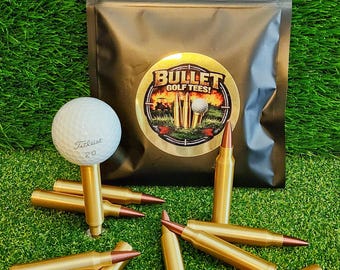 Premium Bullet Golf Tees, 3 1/4 "Standardlänge, 10er-Pack! - Ein Golfzubehör und ein neues Geschenk