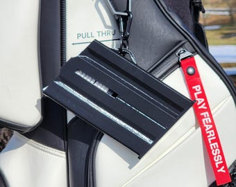 Spring Loaded Golf Tee Dispenser,  .50 BMG Magazine  - 14 Tee Capacity - Fits 2"3/4 & 3"1/4 Tees