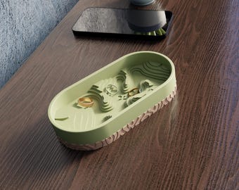 Topographic Jewelry Tray