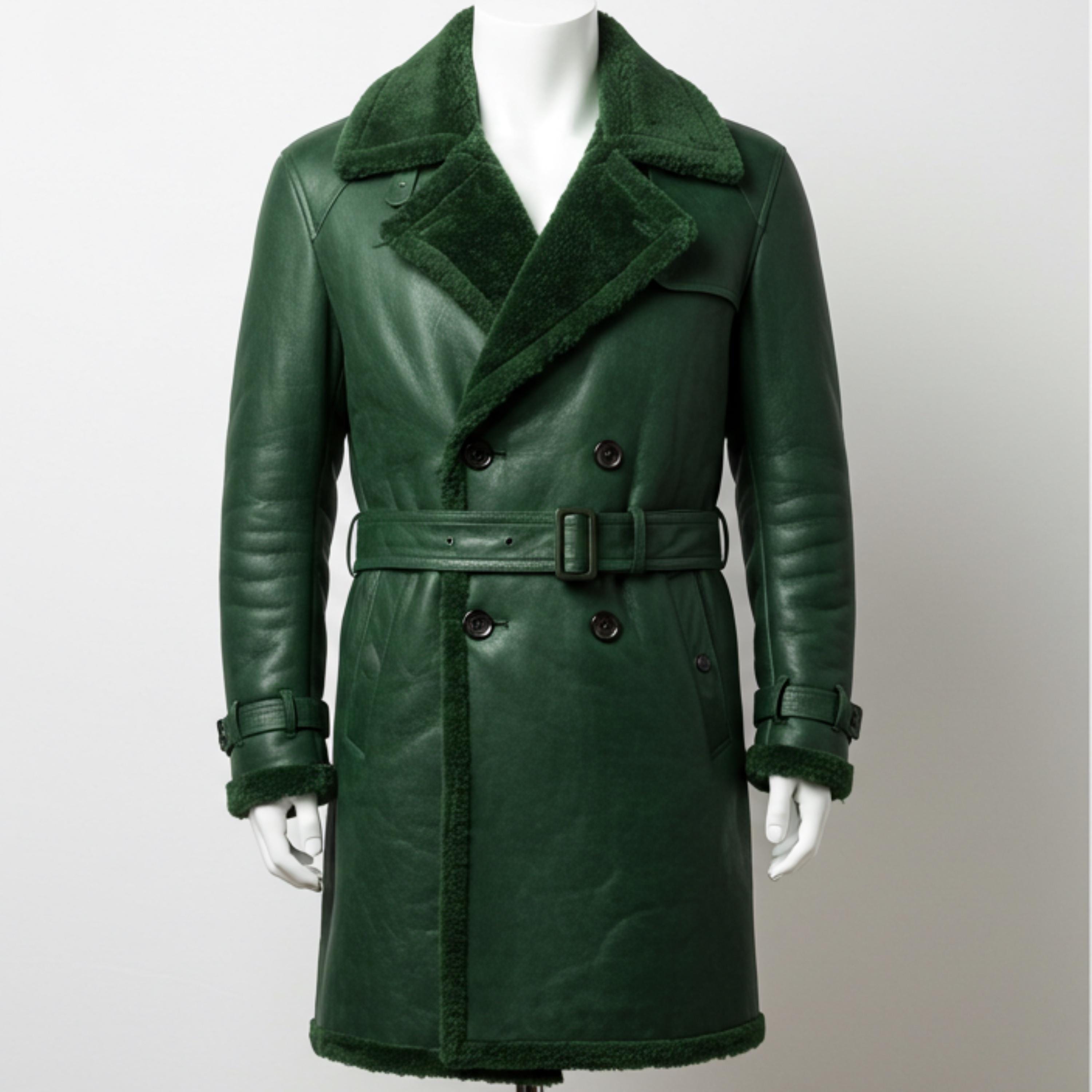 Green Mens Overcoat New Zealand